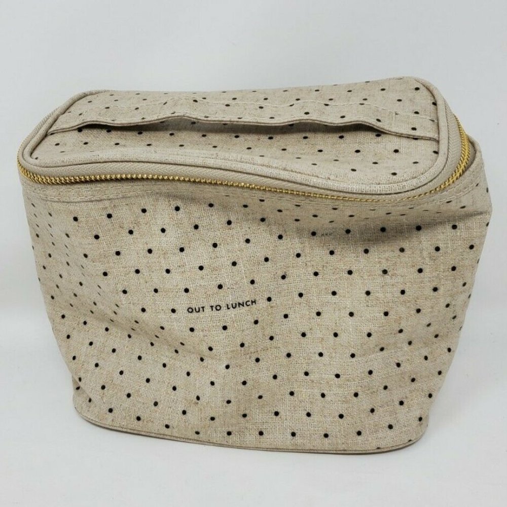 Kate Spade Lunchbox Out to Lunch Polka Dot Ivory
